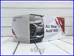1/18 2019 Audi A6 L A6L Diecast Metal Car Model Toys for Kids Boy Girl Gift