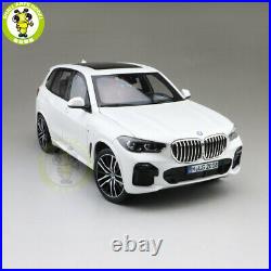 1/18 BMW X5 40i 2019 G05 Diecast Model Car SUV Toys Boy Girl Gifts White