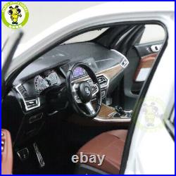 1/18 BMW X5 40i 2019 G05 Diecast Model Car SUV Toys Boy Girl Gifts White