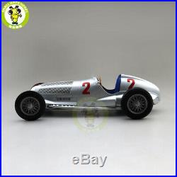 1/18 Benz W125 1937 #2 H. Lang Diecast Car Model Toys Boys Girls Gifts
