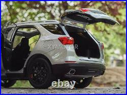1/18 Chevrolet Equinox RS 2020 Diecast Car Model Toys boys girls Gifts Silver
