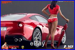 1/18 Ferrari girl figure VERY RARE! For118 CMC Autoart Ferrari Exoto BBR