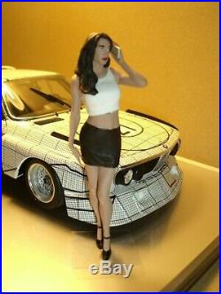 1/18 Girl Figure Emilie Painted By Vroom For Minichamps Autoart 1/18