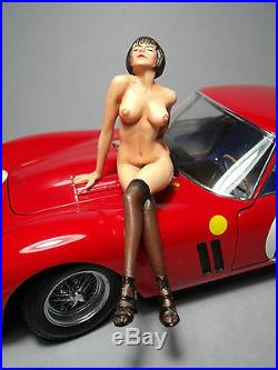 1/18 Girl Figure Monique Painted By Vroom For Ferrari CMC Kyosho