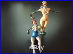1/18 Girl Figures Angela And Claudia Vroom Painted For Minichamps CMC