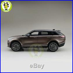 1/18 LCD Land Rover Velar SUV Diecast SUV CAR MODEL TOYS Boys Girls Gifts Brown