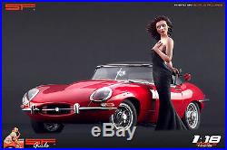 1/18 Long black dress girl figure VERY RARE! For118 CMC Autoart Ferrari Exoto