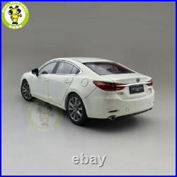 1/18 Mazda 6 ATENZA 2019 Diecast Model Car Toys Boys Girls Gifts White