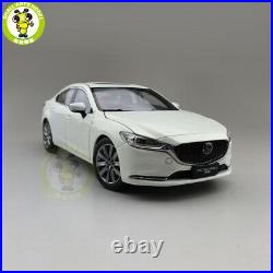 1/18 Mazda 6 ATENZA 2019 Diecast Model Car Toys Boys Girls Gifts White
