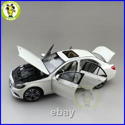 1/18 NOREV BENZ C CLASS 2014 Diecast Model Car Toys Boys Girls Gifts White