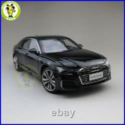 1/18 New Audi A6L A6 2019 Diecast Metal Car Model Toy Boys Girls Gifts Black