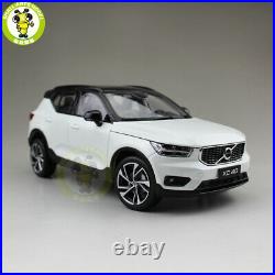 1/18 New Volvo XC40 SUV Diecast Model Car SUV Toys Kids Boy Girl Gifts White