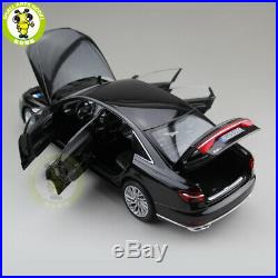 1/18 Norev Audi A8L A8 Diecast Metal Car Model Toys Boys Girls Gifts Black