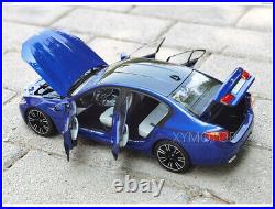 1/18 Norev BMW M5 F90 BMW M Power Diecast Model Car Toys Boys Girls Gifts Blue