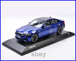 1/18 Norev BMW M5 F90 BMW M Power Diecast Model Car Toys Boys Girls Gifts Blue