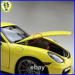 1/18 Schuco Porsche CAYMAN GT4 Diecast Model Toys Cars Boys Girls Gifts Blue