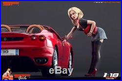 1/18 Short Dress Girl VERY RARE! Figure for118 CMC Autoart Ferrari MR Exoto