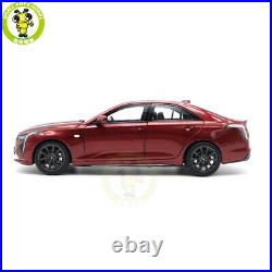 1/18 US GM Cadillac CT4 Diecast Model Toys Car Boys Girls Gifts Red