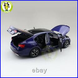 1/18 VW Skoda Octavia PRO 2021 Diecast Model Toys Car Boys Girls Gifts Blue