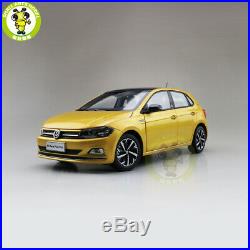1/18 VW Volkswagen Polo Plus Diecast CAR MODEL Toys Boys Girls Gifts Gold