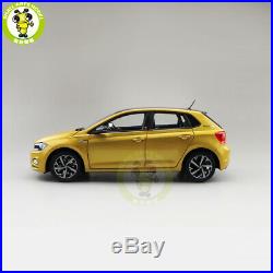 1/18 VW Volkswagen Polo Plus Diecast CAR MODEL Toys Boys Girls Gifts Gold