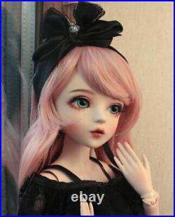 1/3 BJD Doll 60cm MSD Girl Doll with Changeable Eyes Clothes Full Set Outfit Toy