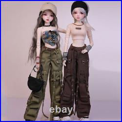 1/3 BJD Doll Fashion Girl Doll 22 in Height Toy with Removeable Outfits Pretty