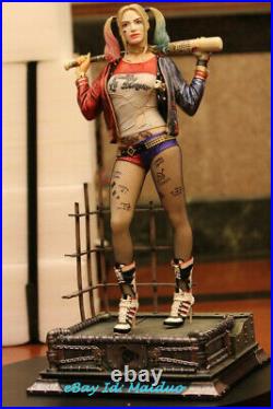1/3 Harley Quinn Resin Figurine Model GK Joker Girl Collections Gifts Statue