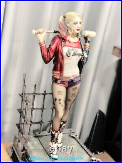 1/3 Harley Quinn Resin Figurine Model GK Joker Girl Collections Gifts Statue