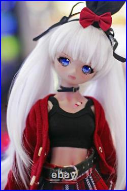 1/4 BJD Doll SD Dolls Cool Girl Free Face UP+Free Eyes Resin Toys Brand New