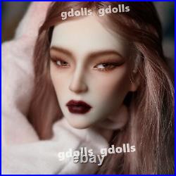 1/4 BJD Dolls Girl Supermodel Nude Resin Doll + Eyes + Face Makeup Toys Gift I