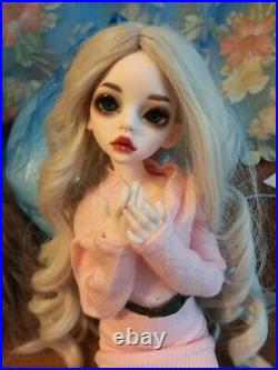 1/4 BJD SD Dolls Resin Pretty Girl Bare Doll + Random Eyes + Face Up Toys