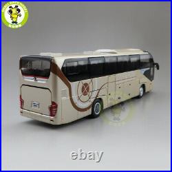 1/42 YuTong Bus ZK6128HQB Bus Coach Diecast Bus Car Model Boy Girl Gifts Toys