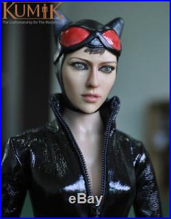 1/6 Catwoman Action Figure KUMIK Toys Women Girl Female Body Suit KMF029