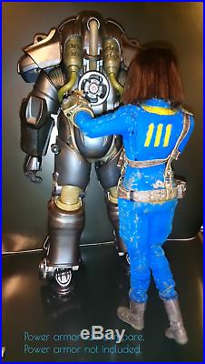 1/6 Fallout 4 76 Vault-Girl with Pip-boy Bobblehead for Power Armor ThreeZero