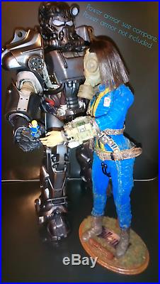 1/6 Fallout 4 76 Vault-Girl with Pip-boy Bobblehead for Power Armor ThreeZero
