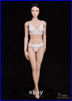1/6 LDDOLL 28CM Seamless Pale Skin Silicone Body 12'' Female Action Figure Model