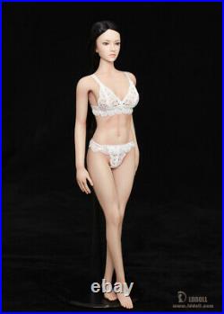 1/6 LDDOLL 28CM Seamless Pale Skin Silicone Body 12'' Female Action Figure Model