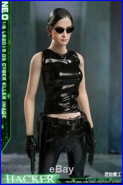 1/6 Scale Black Empire Girl Assassin Cyber Killer LS2019-05 Fit 12 Figure Body