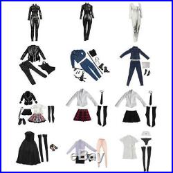 1/6 Scale Womens Girls Outfits Clothes for 12'' Hot Toys Action Figure Accessory