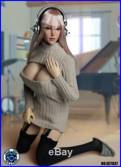 1/6 Super duck Sonico SET037 Virtual Girl Hugh breast for 12 figure PhicenUSA