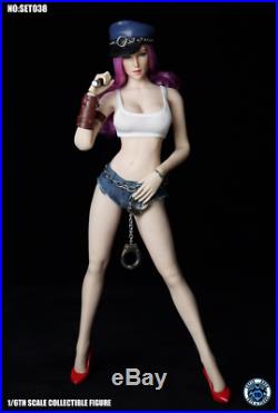 1/6 Super duck Street fighter Posion Pink Lady SET038 for 12 figure PhicenUSA