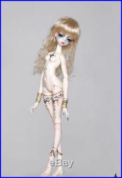 1/6 bjd doll ball jointed doll zora thin Tattoo girl with face make up resin toy