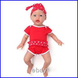 100% Full Silicone Reborn Baby Dolls Realistic Girl Toys for Children Gift