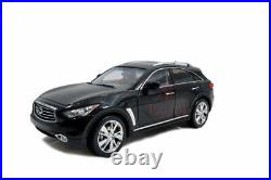 118 1/18 Infiniti QX70 SUV Diecast Model Car Toys Boys Girls Gifts Black