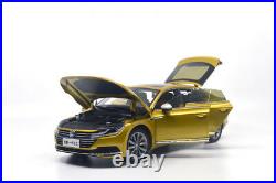 118 1/18 Volkswagen CC Arteon 2018 Diecast Model Car Toys Boys Girls Gifts Gold