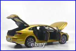 118 1/18 Volkswagen CC Arteon 2018 Diecast Model Car Toys Boys Girls Gifts Gold
