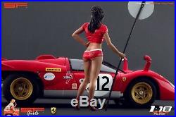 118 Ferrari girl figurine VERY RARE! For diecast collectors