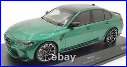 118 MINICHAMPS 2020 BMW M3 G80 Green Metallic 155020200