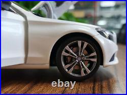 118 NOREV BENZ C CLASS 2014 W205 Diecast Car Model Toys Boys Girls Gifts White